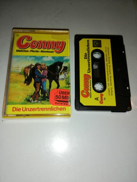 Conny Die Unzertrennlichen 5-fach Schwarz geschraubt Schwarz mit Gelben Aufkleber CO 079 Tonstudio Braun