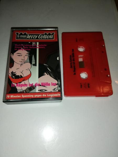 Jerry Cotton Folge 1 In Aspen ist die Hölle los Rot mit Schwarzen Druck 405-51024