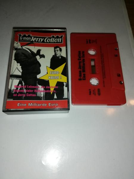 Jerry Cotton Folge 9 Eine Milliarde Euro Rot mit Schwarzen Druck 405-51114