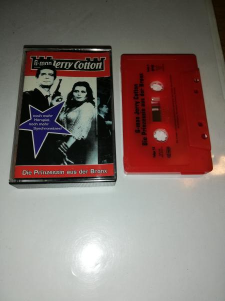 Jerry Cotton Folge 13 Die Prinzessin aus der Bronx Rot mit Schwarzen Druck 405-51214