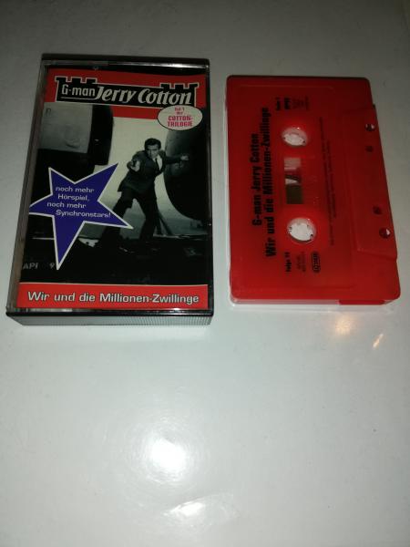 Jerry Cotton Folge 14 Wir und die Millionen- Zwillinge Rot mit Schwarzen Druck 405-51224