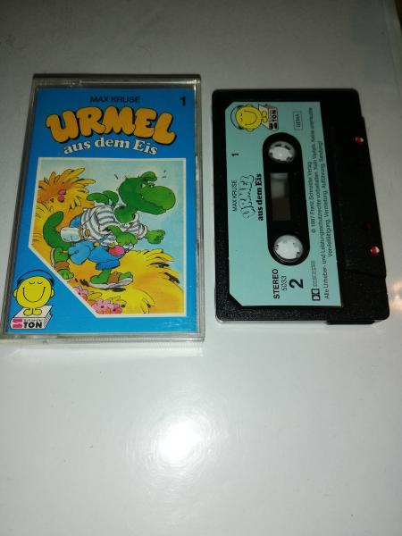 Urmel aus dem Eis Folge 1 aus dem Eis Schwarz mit Blauen Aufkleber 5033 Schneiderton