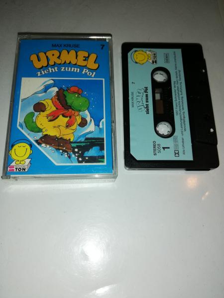 Urmel aus dem Eis Folge 7 zieht zum Pol Schwarz mit Blauen Aufkleber 5058 Schneiderton