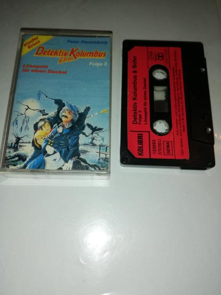 Detektiv Kolumbus & Sohn Folge 3 Lösegeld für einen Dackel 5-fach Schwarz geschraubt Schwarz mit Roten Aufkleber 133093 Kolibri