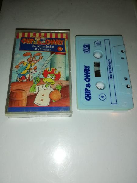 Chip & Charly Folge 4 Das Milliardending/Die Stradivari Weiß mit Blauen Druck 4.27454