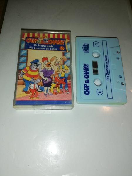 Chip & Charly Folge 6 Die Drachenschule/Die Diamanten der Lupina Weiß mit Blauen Druck 4.27456