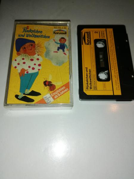 Pünkelchen und Wolkewittchen Schwarz mit Gelben Aufkleber 822485-4 Karussell