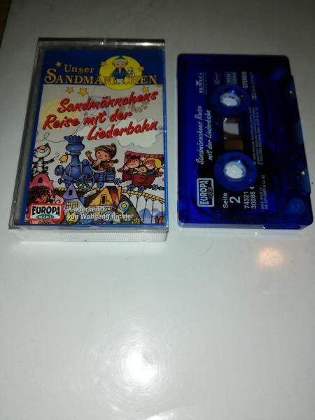 Unser Sandmännchen Sandmännchens Reise mit der Liederbahn Blau Transparent 7432130285.4
