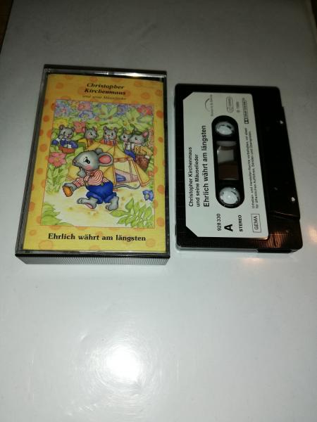 Christopher Kirchenmaus Ehrlich währt am längsten Schwarz mit Weißen Aufkleber 928330