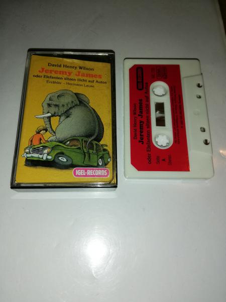 Jeremy James oder Elefanten sitzen nicht auf Autos Weiß mit Roten Aufkleber MC 726