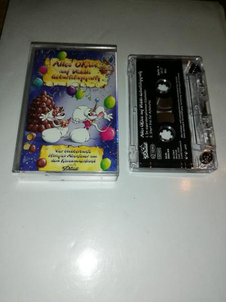 Diddlmaus Alles OKäse auf Diddls Geburtstagsparty Transparent