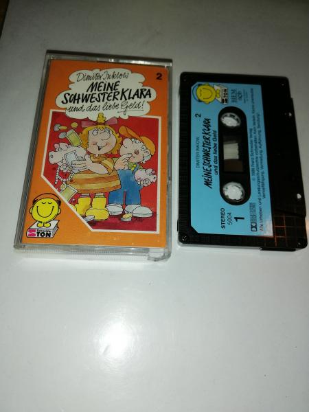 Meine Schwester Klara Folge 2 und das liebe Geld 5-fach Schwarz geschraubt Schwarz mit Blauen Aufkleber 5004