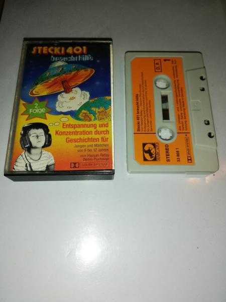 Stecki 401 Folge 2 braucht Hilfe Grau mit Orangen Aufkleber 33868.1 Marcato