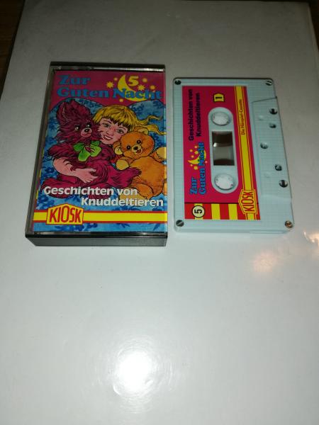 Zur Guten Nacht Folge 5 Geschichten von Knuddeltieren 5-fach Silber geschraubt Weiß mit Rosa Aufkleber 4.27665 CD