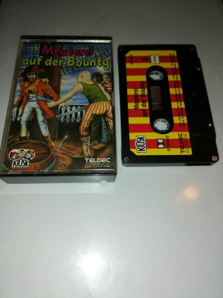 Meuterei auf der Bounty 4-fach Silber geschraubt Schwarz mit Rot-Gelben Aufkleber 4.23926 CD Teldec