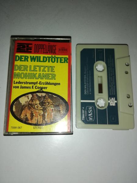 Der Wildtöter/Der letzte Mohikaner Grau mit Blauen Aufkleber 2LP Doppellänge 7599067 Fass