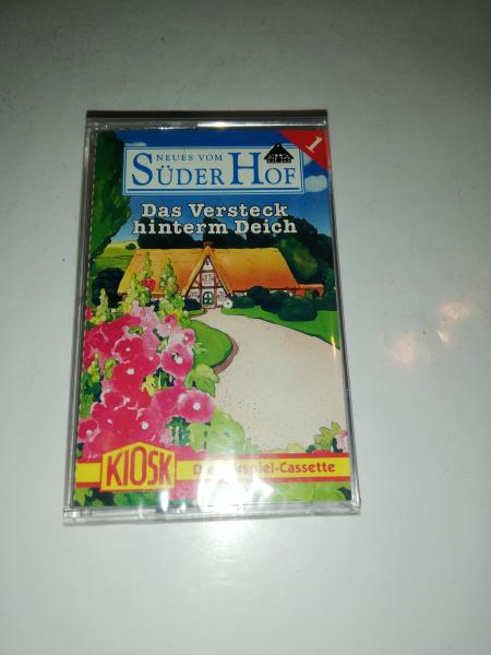 Neues vom Süderhof  Folge 1 Das Versteck hinterm Deich Weiß mit Blauen Druck (Der Grüne Punkt) Kiosk Originalverpackt