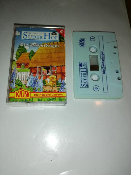 Neues vom Süderhof Folge 6 Die Zauberkugel Weiß mit Blauen Druck (Der Grüne Punkt) Kiosk