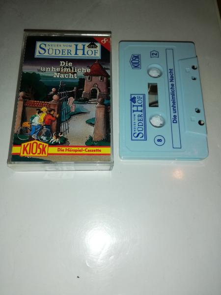 Neues vom Süderhof Folge 8 Die unheimliche Nacht Weiß mit Blauen Druck (Der Grüne Punkt) Kiosk