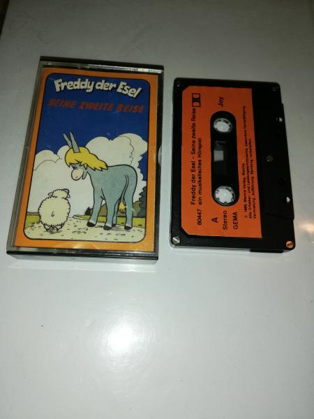 Freddy der Esel Folge 2 seine zweite Reise 5-fach Silber geschraubt Schwarz mit Orangen Aufkleber 60447