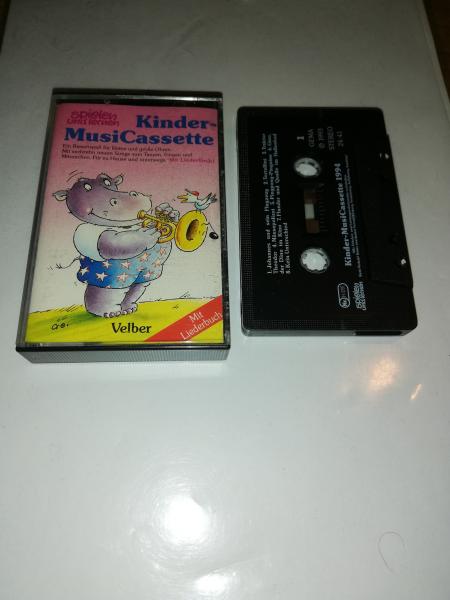 Spielen und Lernen 1994 Schwarz mit Weißen Druck H-0797