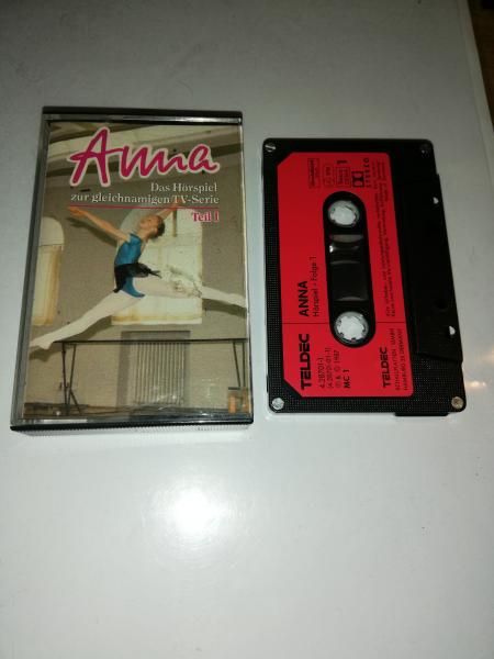 Anna Teil 1 4-fach Silber geschraubt Schwarz mit Roten Aufkleber 4.28701 DP Teldec