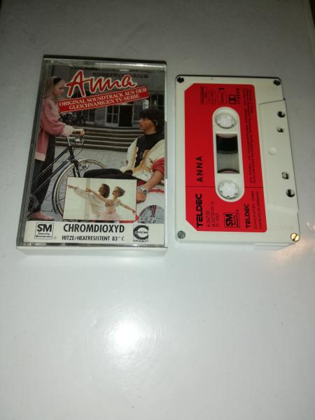 Anna Original Soundtrack aus der Gleichnamigen TV-Serie 4-fach Silber geschraubt Weiß mit Roten Aufkleber 4.26735 CR Teldec