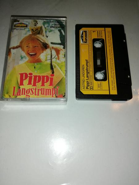 Pippi Langstrumpf Schwarz mit Gelben Aufkleber 837514-4 Karussell