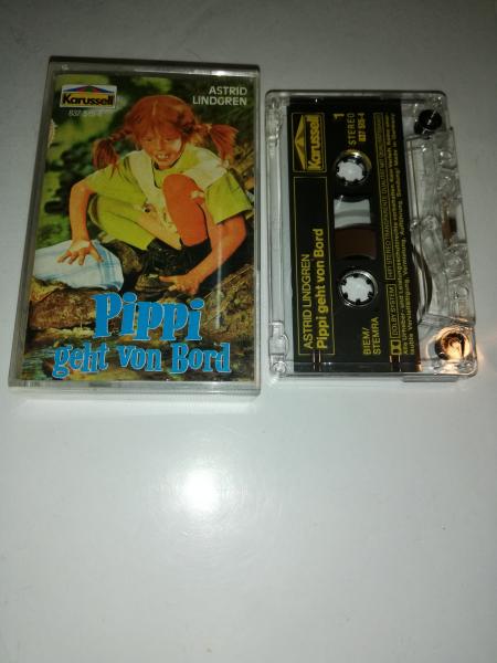 Pippi geht von Bord Transparent mit Gelben Druck 837515-4 Karussell