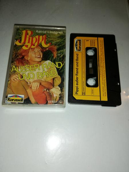 Pippi ausser Rand und Band Schwarz mit Gelben Aufkleber 830903-4 Karussell