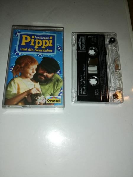 Pippi und die Seeräuber Transparent mit Weißen Druck 552498-4 Karussell