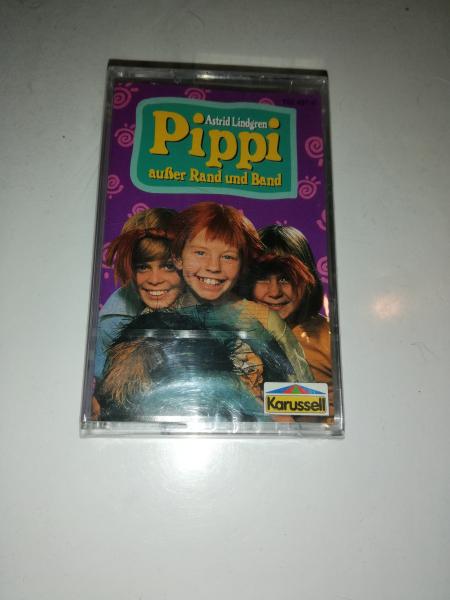 Pippi ausser Rand und Band Transparent mit Weißen Druck 552497-4 Karussell Originalverpackt