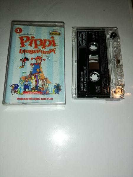 Pippi Langstrumpf Folge 1 Original-Hörspiel zum Film Transparent 552991-4 Karussell Cartoon Cover