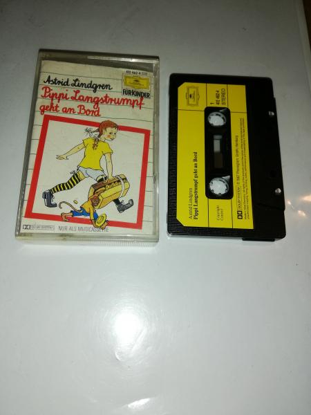 Pippi Langstrumpf geht an Bord Schwarz mit Gelben Aufkleber 412462-4 Deutsche Grammophon