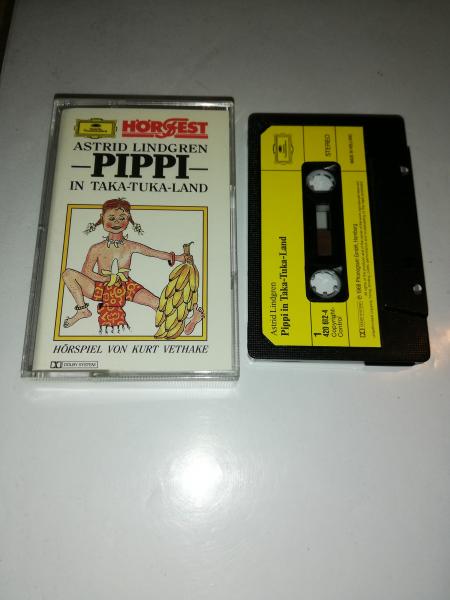 Pippi in Taka-Tuka-Land Schwarz mit Hellgelben Aufkleber 420612-4 Deutsche Grammophon