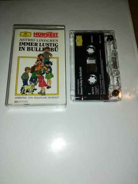 Immer lustig in Bullerbü Transparent mit weißen Druck 423412-4 Deutsche Grammophon