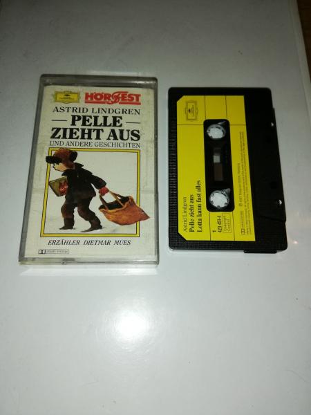 Pelle zieht aus und andere Geschichten Schwarz mit Hellgelben Aufkleber 423451-4 Deutsche Grammophon