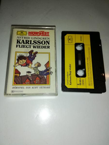 Karlsson fliegt wieder Schwarz mit Hellgelben Aufkleber 420620-4 Deutsche Grammophon