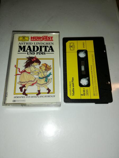 Madita und Pims Schwarz mit Hellgelben Aufkleber 420618-4 Deutsche Grammophon