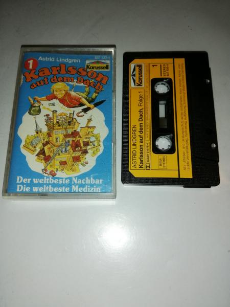 Karlsson auf dem Dach Folge 1 Schwarz mit Gelben Aufkleber 837532-4 Karussell