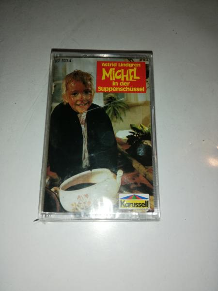 Michel in der Suppenschüssel Transparent mit Gelben Druck 837530-4 Karussell Originalverpackt