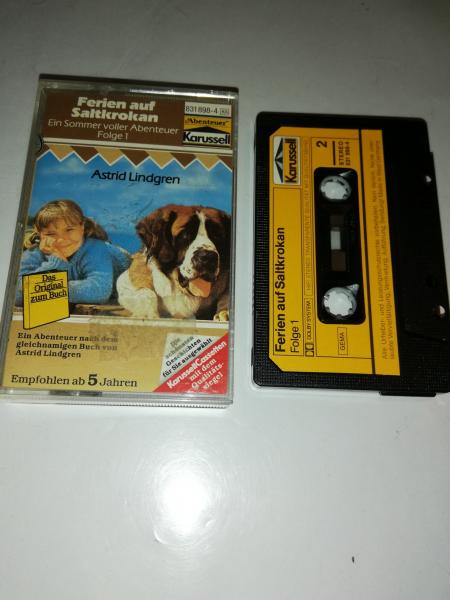 Ferien auf Saltkrokan Folge 1 Ein Sommer voller Abenteuer Schwarz mit Gelben Aufkleber 831898-4 Karussell