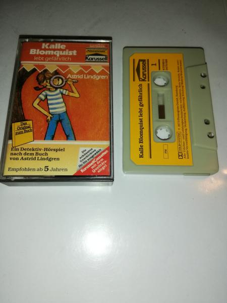 Kalle Blomquist lebt gefährlich Grau mit Gelben Aufkleber 3475028 Karussell