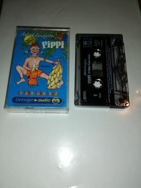 Pippi in Taka-Tuka-Land Transparent mit weißen Druck Oetinger Audio 0226