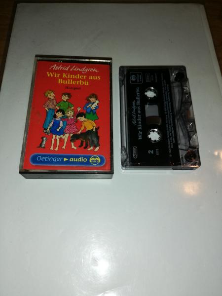 Wir Kinder aus Bullerbü Transparent mit Weißen Druck 0173 Oettinger Audio