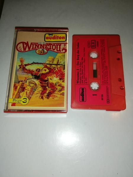 Winnetou Folge 3 Rot mit Roten Aufkleber 49106 UW Auditon