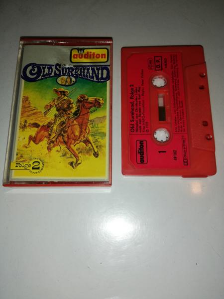 Old Surehand Folge 2 Rot mit Roten Aufkleber 49102 UW Auditon