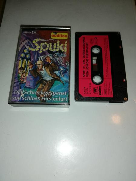 Spuki Das Schreckgespenst von Schloss Fürstenfurt Folge 1 4-fach Silber geschraubt Schwarz mit Roten Aufkleber 4.23374 CD Auditon