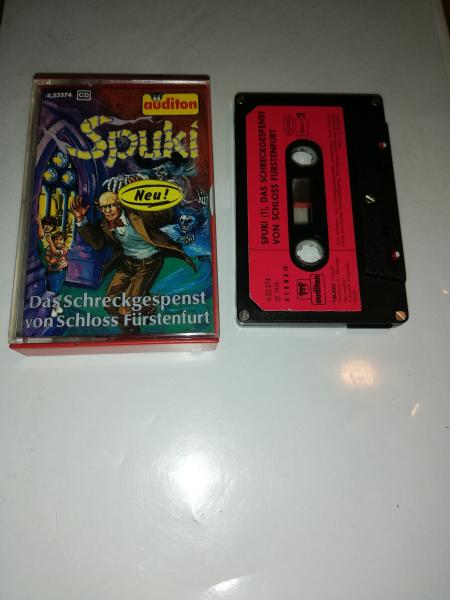Spuki Das Schreckgespenst von Schloss Fürstenfurt Folge 1 5-fach Silber geschraubt Schwarz mit Roten Aufkleber 4.23374 CD Auditon