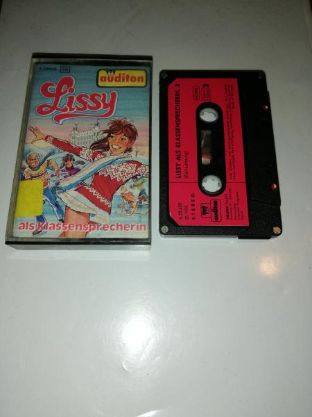 Lissy Folge 3 als Klassensprecherin 4-fach Silber geschraubt Schwarz mit Roten Aufkleber 4.23459 CD Auditon